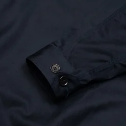 Kuon Boro Panelled Work Jacket Navy