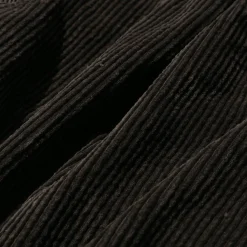 Kuon Fanage Corduroy Tapered Trousers Mid Brown