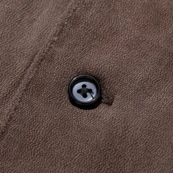 Kuon S/S Open Collar Shirt Dorozome