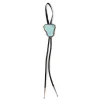 LFC - Lowry Family Collection LFC Emma Lincaln Turquoise Mt. Pendant & Leather Necklace