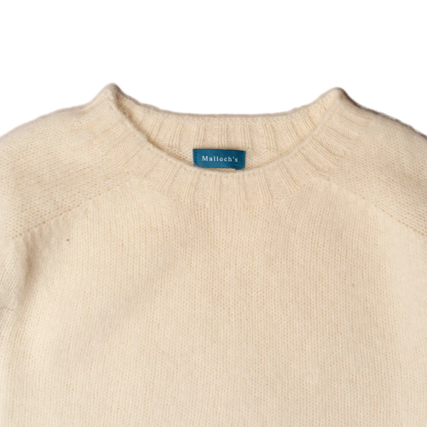 Malloch's x Clutch Cafe Malloch's for Clutch Cafe Kelso Brushed Shetland Cream