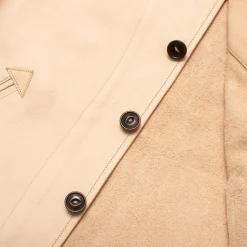 Mister Freedom Campus Leather Jacket Natural