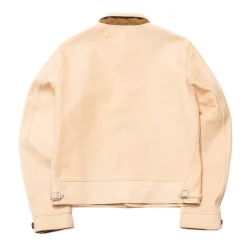 Mister Freedom Campus Leather Jacket Natural