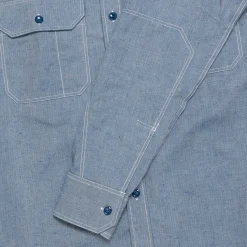 Mister Freedom Snipes Shirt Indigo HBT