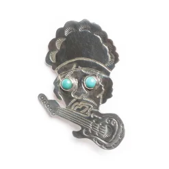Munqa Jimi Turquoise Broach