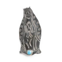 Munqa Maria Turquoise Broach