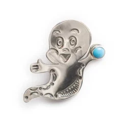 Munqa Pin Badge Ghost