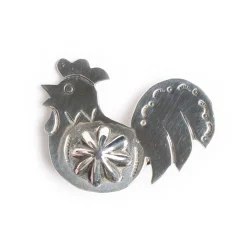 Munqa Pin Badge Rooster
