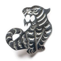 Munqa Pin Badge Tiger