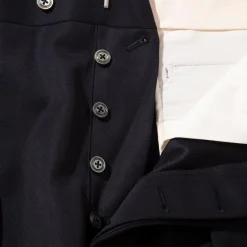 NEAT Back Satin Gabardine Standard Type 1 Navy