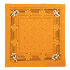 One Ear Brand Home I'll Never Be Cheddar Orange Bandana