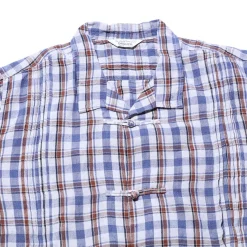 Orgueil Havana Check Shirt Ivory
