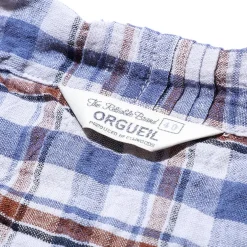 Orgueil Havana Check Shirt Ivory