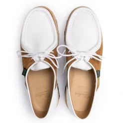 Parbaoot Paraboot Michael Graine Blanc / Velour Whisky