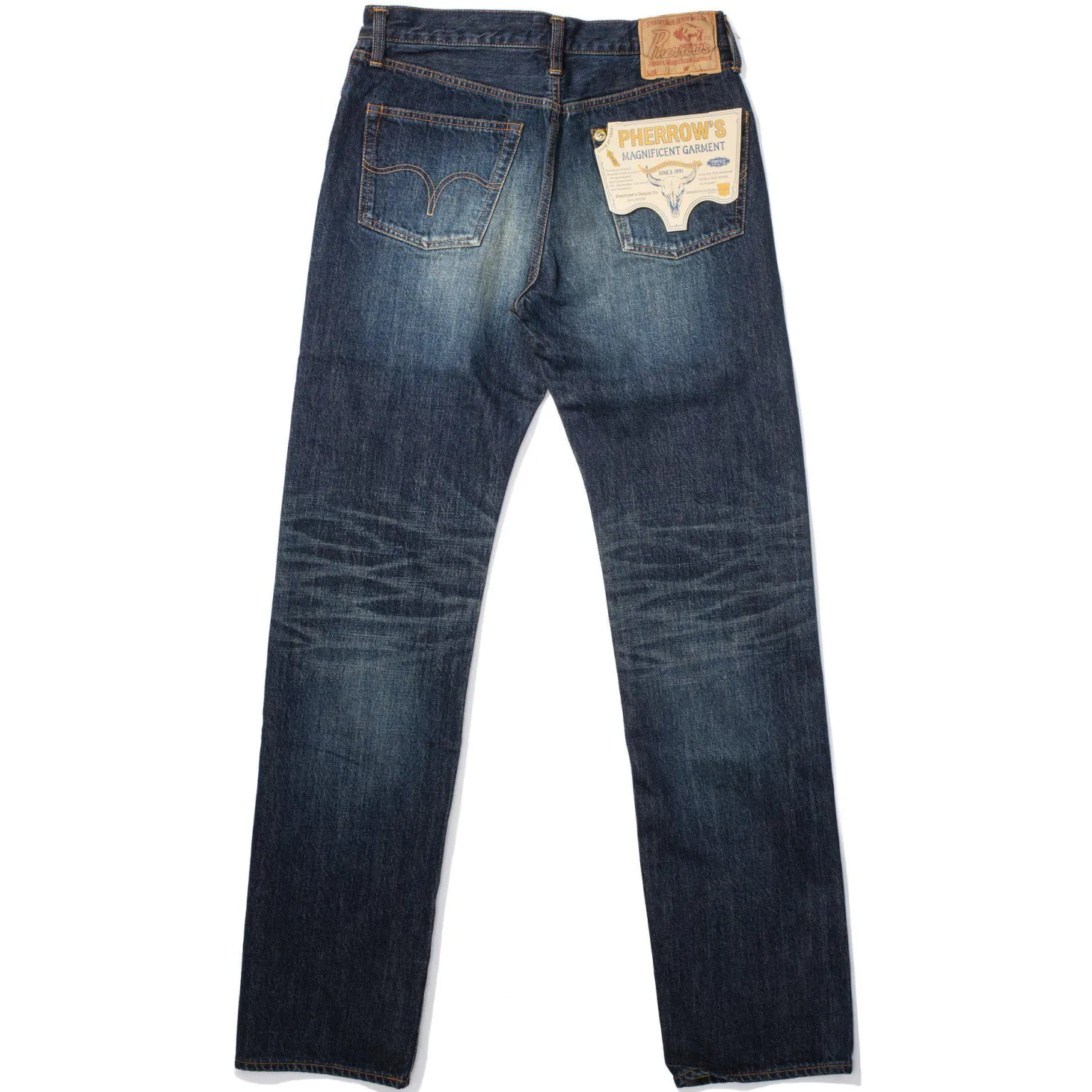 Pherrow's 466 Vintage Wash 13.5oz Jean