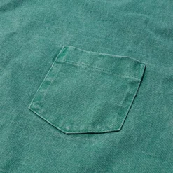 Pherrow's Heavyweight Pocket Tee Faded Green