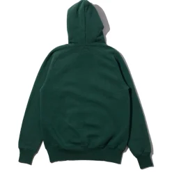 Pherrow's Loopwheel Hooded Sweatshirt Green