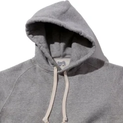 Pherrow's Loopwheel Hooded Sweatshirt Heather Grey