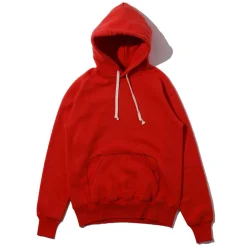 Pherrow's Loopwheel Hooded Sweatshirt Red