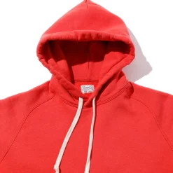 Pherrow's Loopwheel Hooded Sweatshirt Red