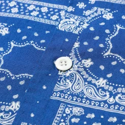 Pherrow's Open Collar Shirt Bandana Print