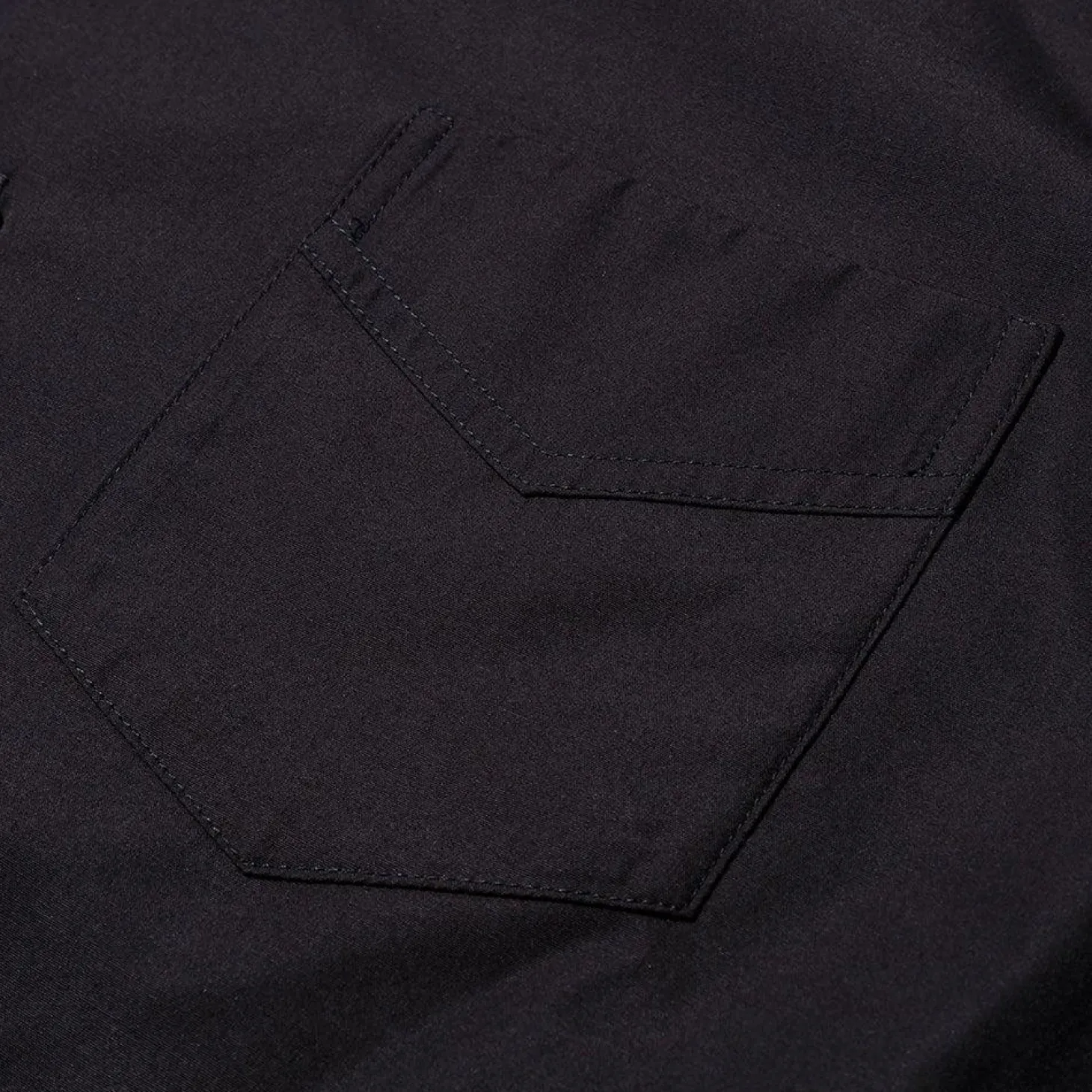 Pherrow's Open Collar Shirt Black