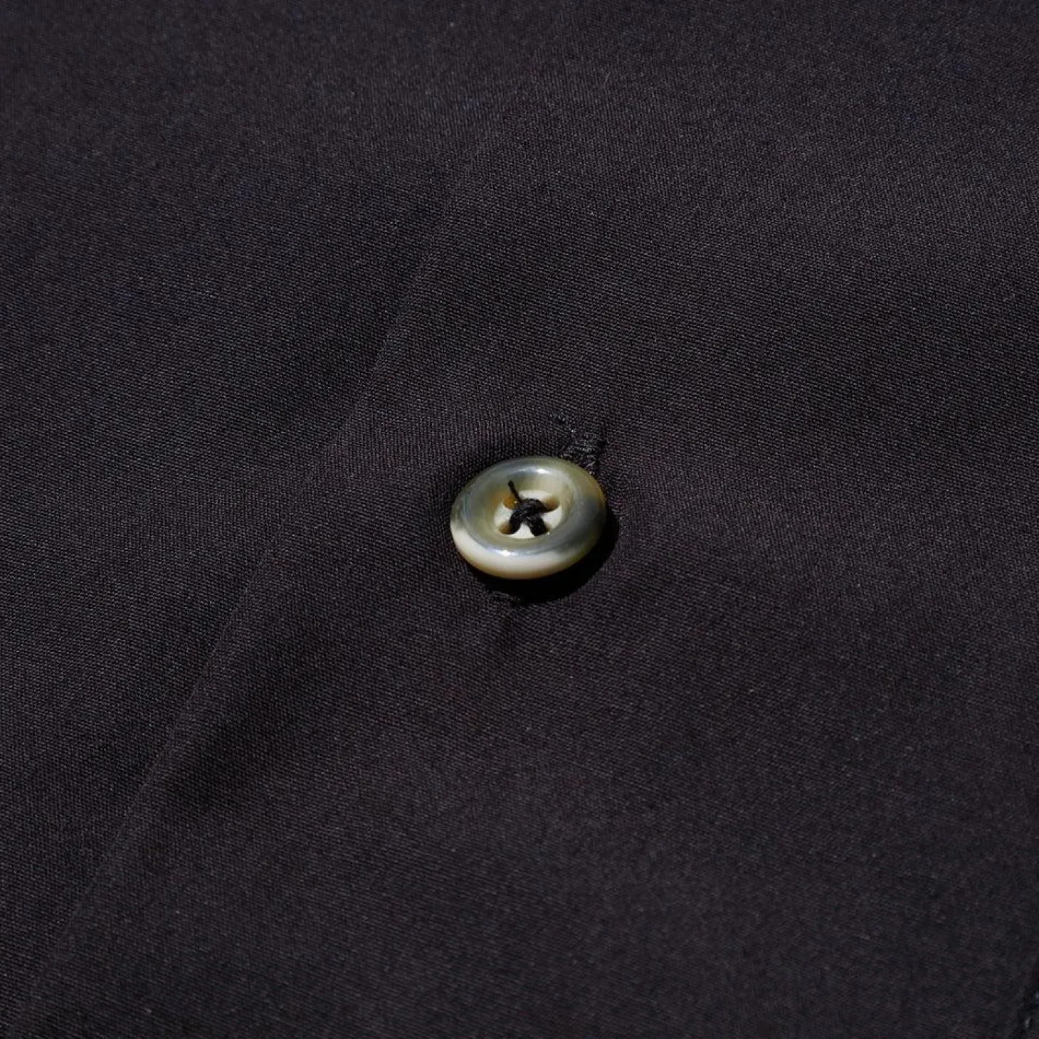 Pherrow's Open Collar Shirt Black