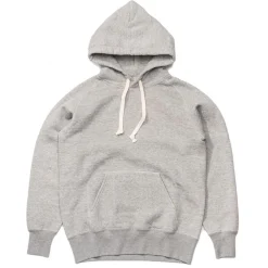 Pherrow's 22W-P VSW-Parka Hooded Sweatshirt Heather Grey