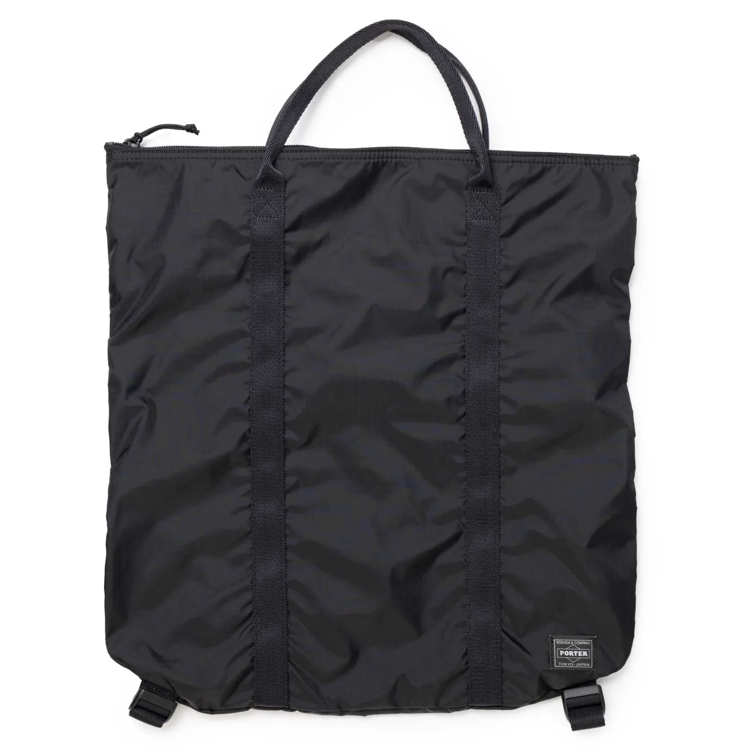 Porter Yoshida & Co Flex 2Way Tote Bag Black