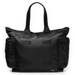 Porter Yoshida & Co Force 2Way Tote Bag Black