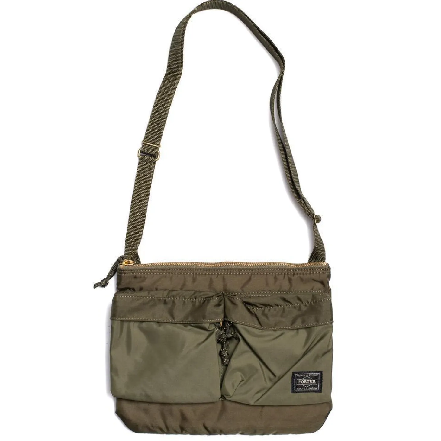 Porter Yoshida & Co Force Shoulder Bag Olive