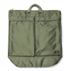 Porter Yoshida & Co Tanker Series 2Way Helmet Bag Sage Green