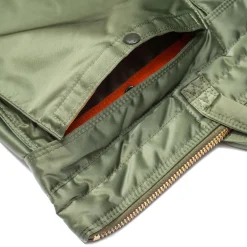 Porter Yoshida & Co Tanker Series 2Way Helmet Bag Sage Green