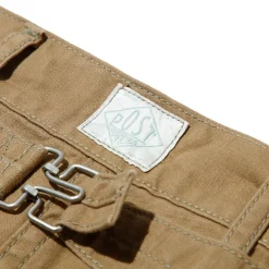 Post Overalls Army Pants Vintage Sateen Khaki