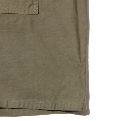 Post Overalls Army Shirt Vintage Sateen Olive