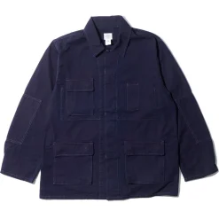 Post Overalls BDU-R Cotton Ripstop Jacket Indigo