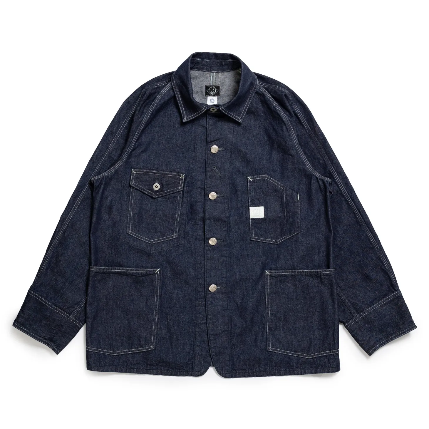 Post Overalls Engineers Jacket 10.oz Vintage Denim