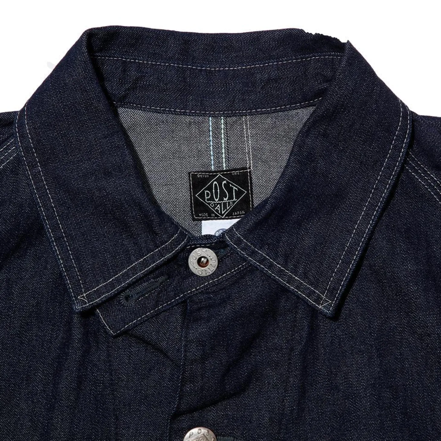 Post Overalls Engineers Jacket 10.oz Vintage Denim