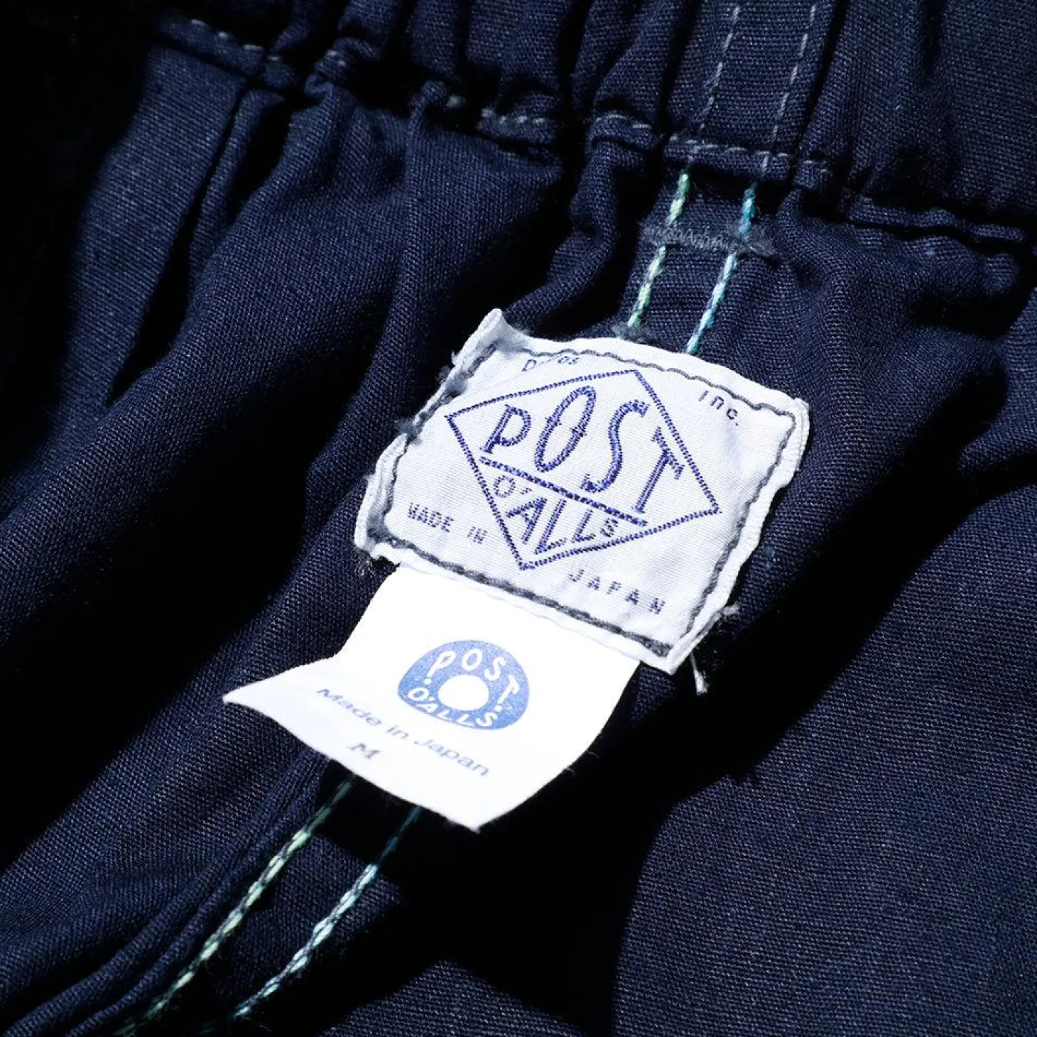 Post Overalls E-Z Dee Shorts Navy