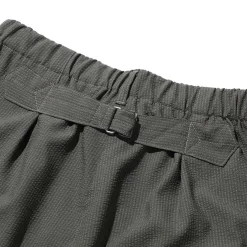 Post Overalls E-Z Lax 4 Shorts Seersucker Olive