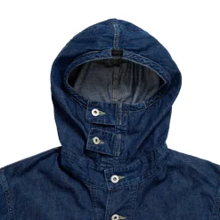 Post Overalls Navy Parka Indigo