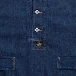 Post Overalls Navy Parka Indigo