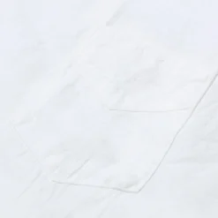 Post Overalls Neutra 3 Cotton/Linen Chambray Shirt White