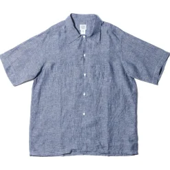 Post Overalls Neutra 4 Linen Breeze S/S Shirt Chambray