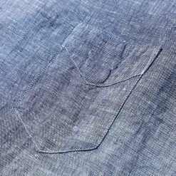 Post Overalls Neutra 4 Linen Breeze S/S Shirt Chambray