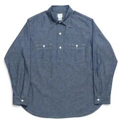 Post Overalls No.2 Shirt Classic Chambray Indigo