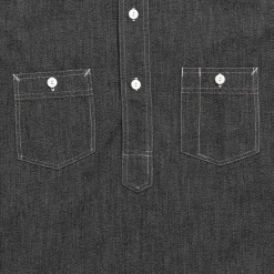 Post Overalls No.2 Shirt Grey Covert Salt & Pepper