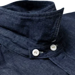 Post Overalls No.2 Shirt Light Denim Indigo