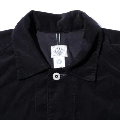 Post Overalls Post 44 Summer Corduroy Jacket Black