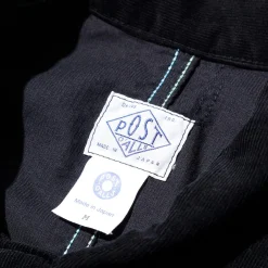 Post Overalls Post 44 Summer Corduroy Jacket Black
